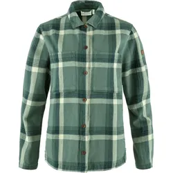 Fjällräven Singi Flannel Overshirt W patina green-deep patina (614-679) XXS