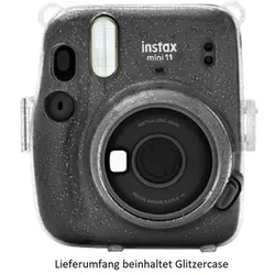 Fujifilm Instax Mini 11 Tasche glitter aus strapazierfähigem Kunstleder