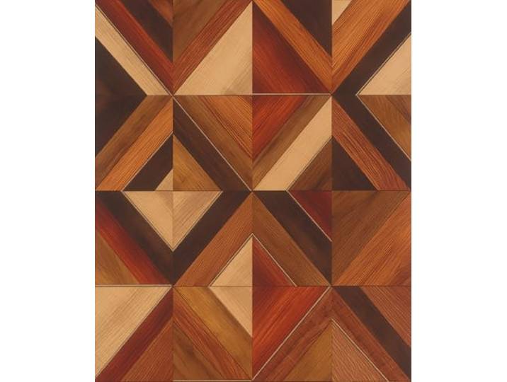 Rasch Selbstklebende Tapete Holzoptik in Braun Orange 6,00 x 0,53 m