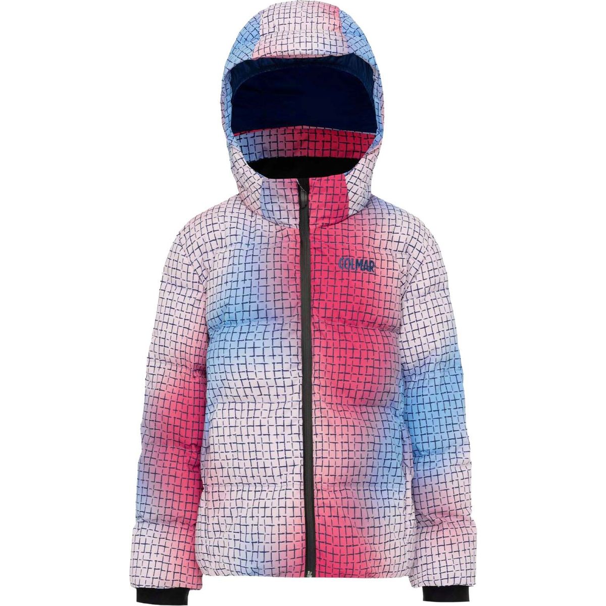 Colmar Extra Warm Puffy Quilted Printed Jacket pink/capri/midnight (939) 8 31000059M-3KN-939-8
