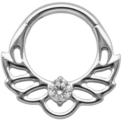 Titan Segmentring Clicker LOTUSBLÜTE