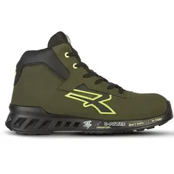 Sicherheitshochschuhe S3 "TYLER" Red Leve - 42 - grün
