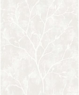 Seabrook Designs Avena Branches Nonwoven Unpasted Wallpaper