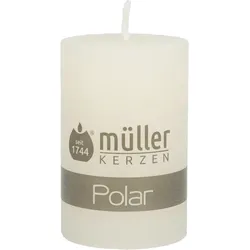 Stumpenkerze POLAR vanille (DH 5,80x9 cm) - DH 5,80x9 cm