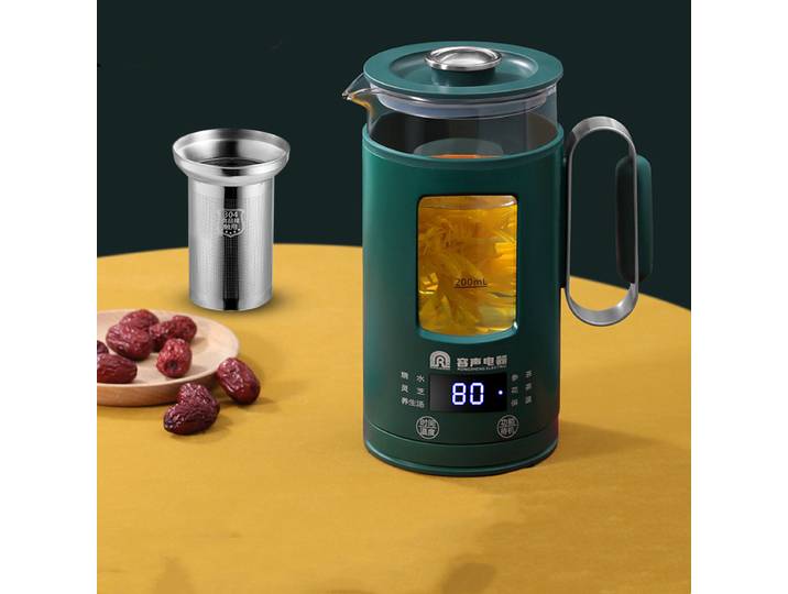 Machine à thé intelligente 600ml, Mini Pot de santé Portable, bouilloire électrique multifonction pour voyage à domicile, bouilloire automatique pour garder au chaud, 220V