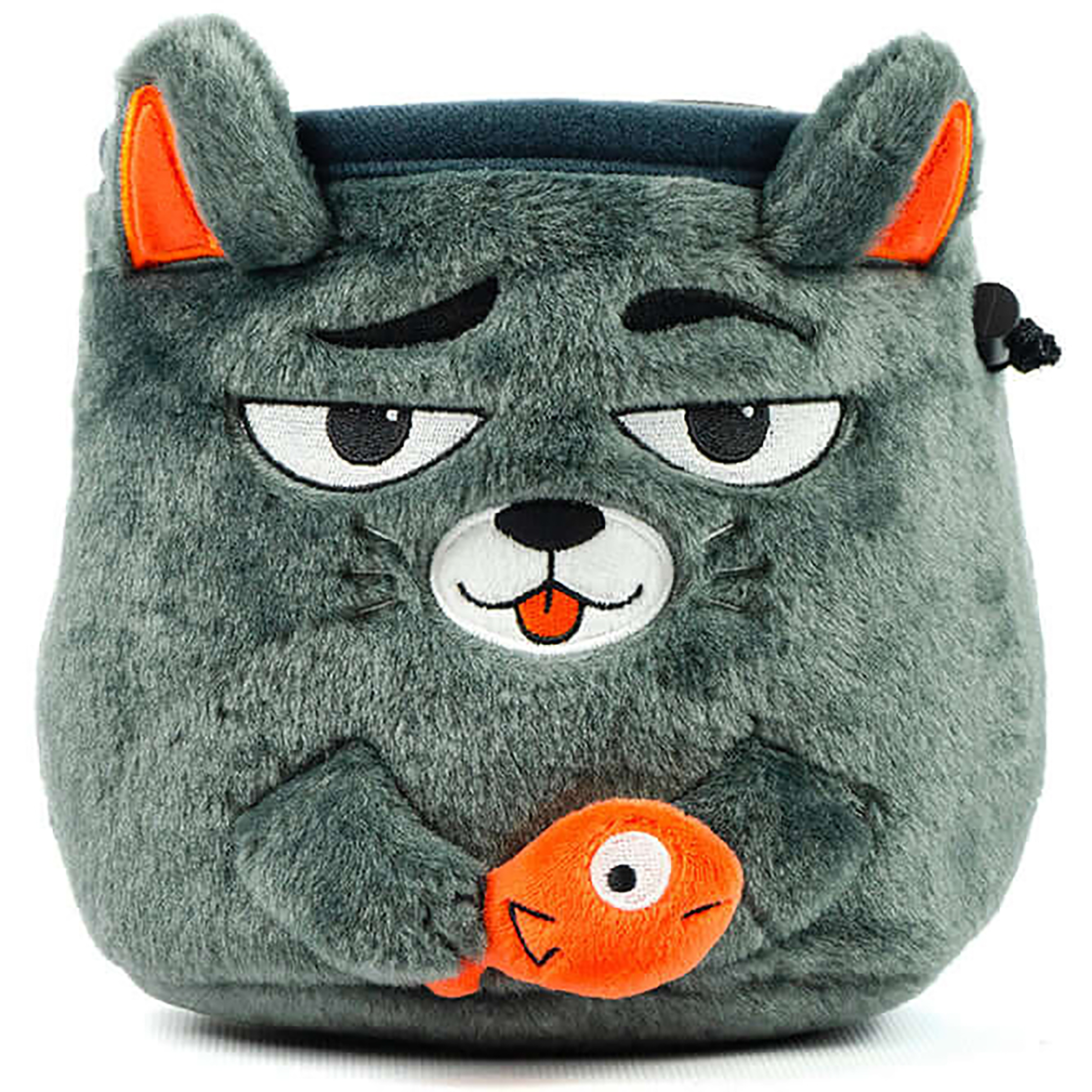 YY Vertical Katze Chalkbag Chalkbags grau