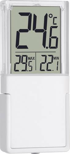 TFA Dostmann Vista Fenster-Thermometer Weiß 30.1030