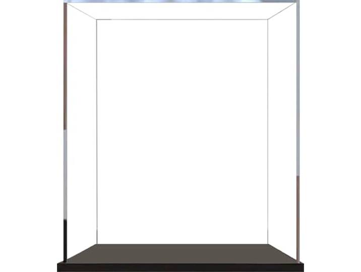 Vitrine Schaukasten Für LG 10253 Big Ben Konstruktionsspielzeug, Staubdichte Vitrine Für Modelle Sammlerstücke (Nur Vitrine, Ohne Modell Set) 48*25*63cm 2MM