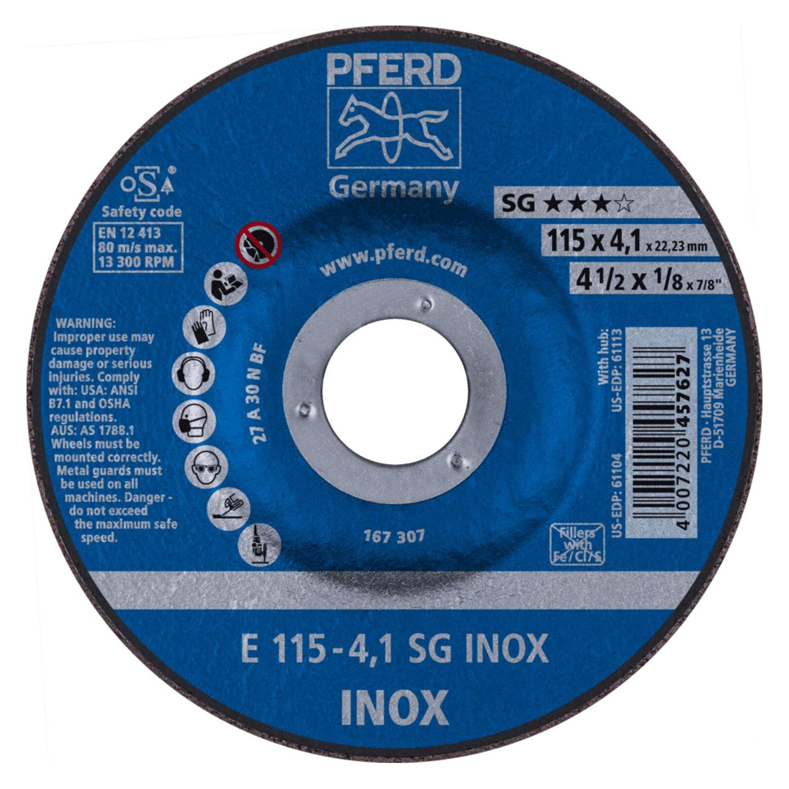 Pferd E 115-4,1 SG INOX (E 115-4,1 SG INOX)