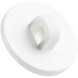 100 Klebeösen, ø = 20 mm, selbstklebend, weiß, rund, Kunststoff, PP