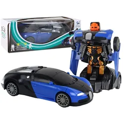 Roboterauto 2in1 Bugatti Blaulichteffekte