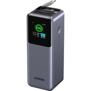 UGREEN Powerbank Nexode, 20000mAh, USB-A & 2x USB-C, Ladeleistung 165 Watt