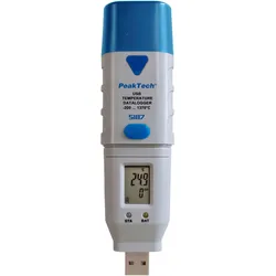 Peaktech 5187 Datenlogger Typ-K Temperatur -200...+1300°C, Messtechnik