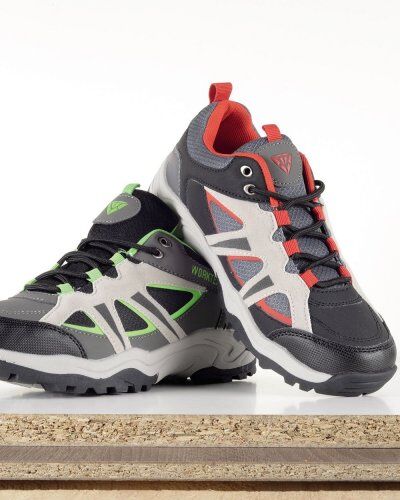 Scarpa trekking S3 microfibra nera, suola TPR antiscivolo 400g Personalizzate o neutre Workteam