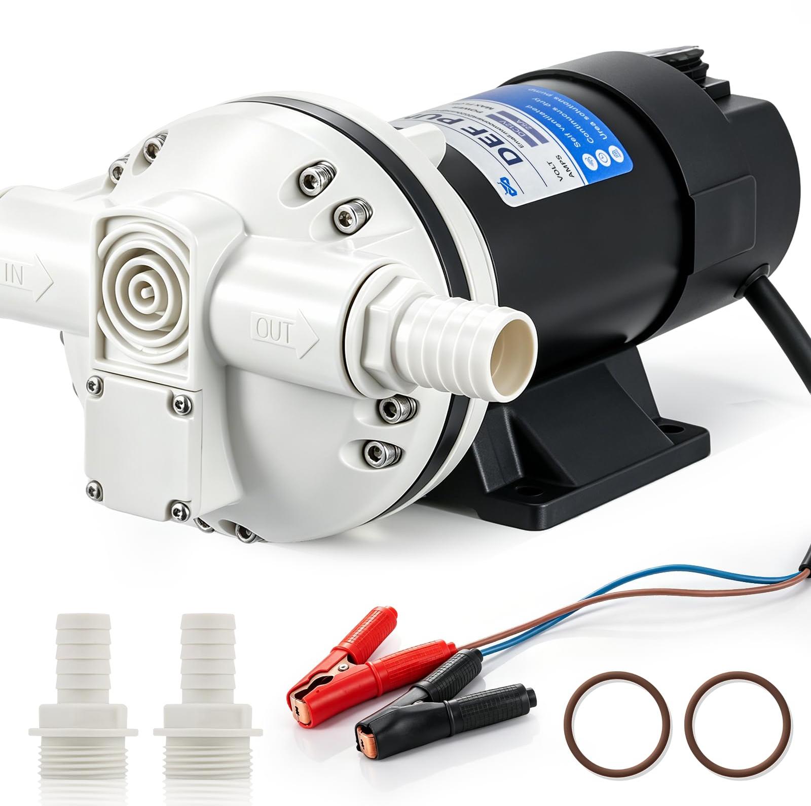 DEF-Pumpe 12V Gleichstrom, selbstansaugend, 30 l/min, korrosionsbeständig