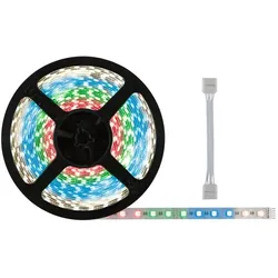 Paulmann LED Strip MaxLED 500 RGBW, IP20, 24V, 72W 3000K 5000lm, dimmbar, Silber, 10 Meter PAUL-71044