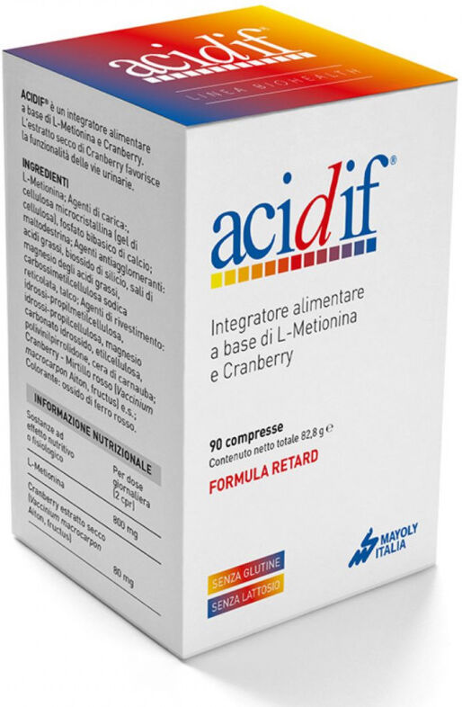Mayoly Italia Mayoly Acidif Integratore Vie Urinarie 90 Compresse