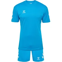 hummel hmlLOGO Sport-Set Trikot+Shorts 7428 - diva blue XXL