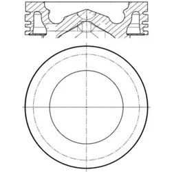 Kolben MAHLE 061 PI 00126 000