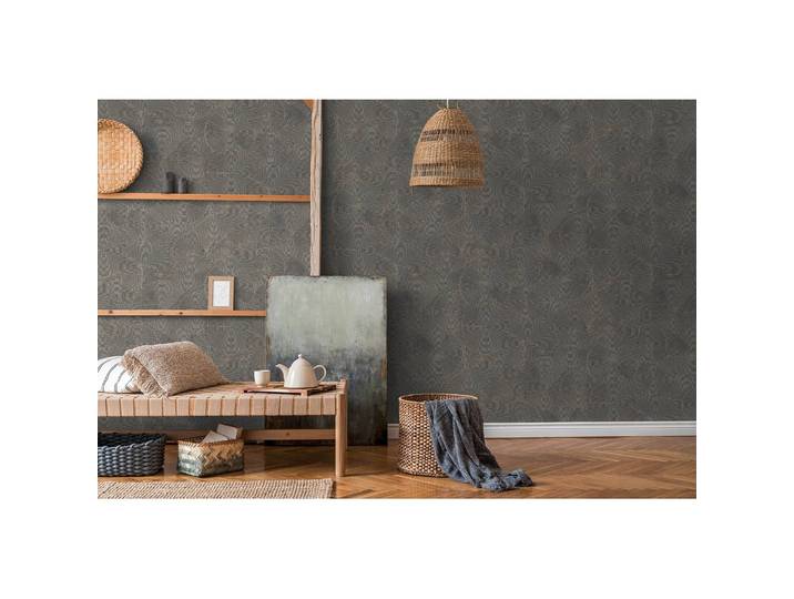Vliestapete Nala Kreise 53 x 1005cm Schwarz