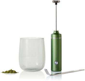 AdHoc Matcha Connoisseur Set Chado with Frother, Glass, and Spoon
