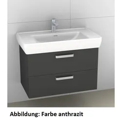 Artiqua 415 Waschtischunterschrank für Pro A 813956 Sangallo Grau quer, 415-WU2L-L28-7152-432 415-WU2L-L28-7152-432
