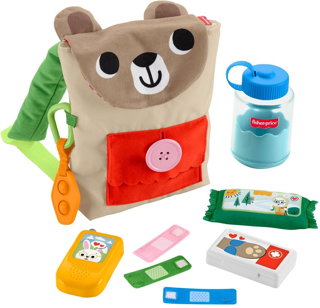 Fisher-Price Forest - Busy Bear Backpack (JLB86)