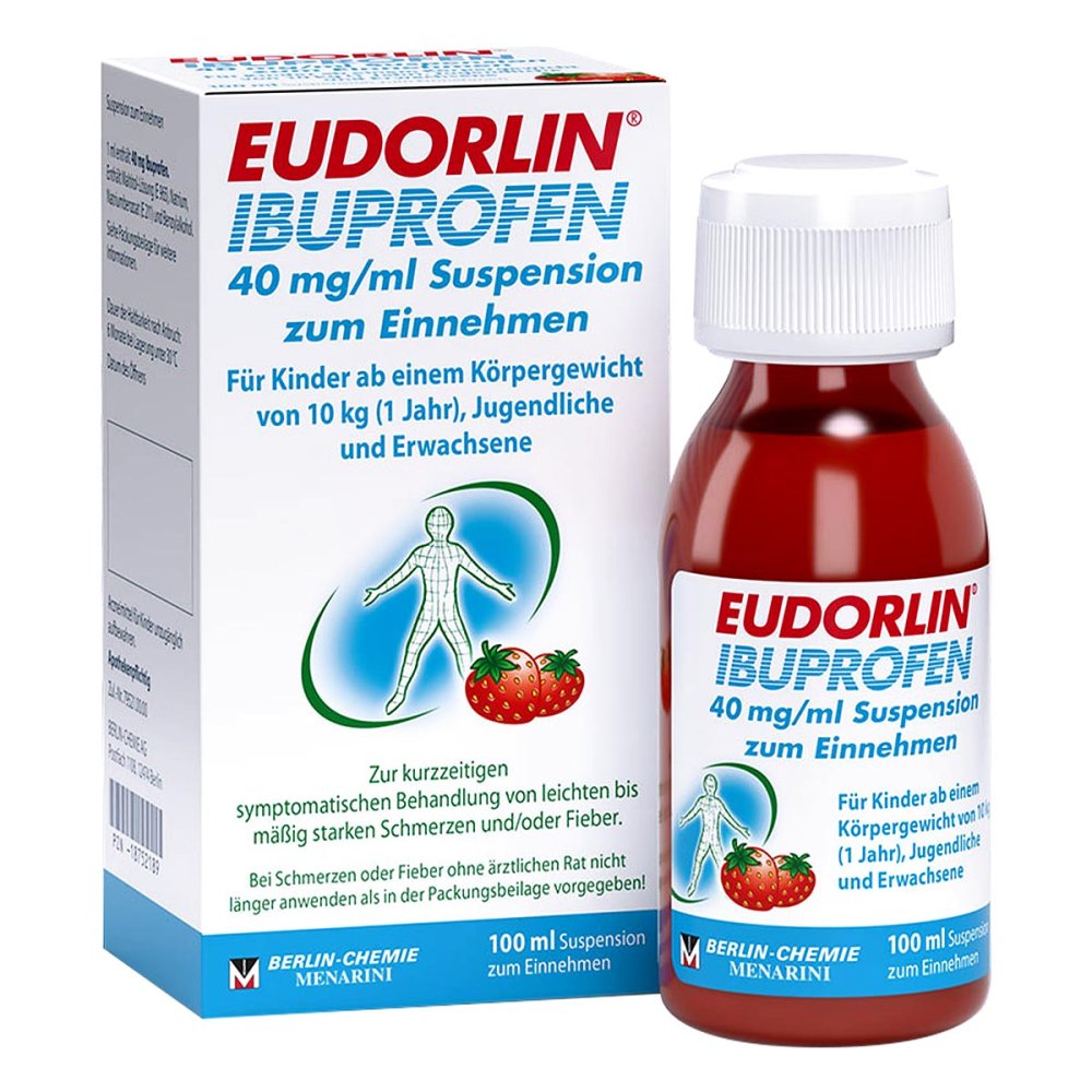 BERLIN-CHEMIE AG Eudorlin Ibuprofen 40 mg/ml Suspension z.Einnehmen 18752189