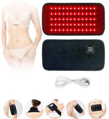 Youfap Market Infrared Light Therapy Belt For Waist Slimming, Fat Burning, And Back Pain Relief, Full Body Heat Pad pad Usb Us Plug