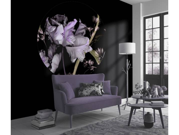 Fototapete FASHION FOR WALLS Tiao Hua , lila (violett), B:1,5m L:2,7m, Tapeten, Fototapete, Phthalate frei
