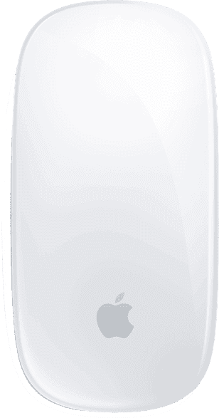 Apple Magic Mouse, Ratón inalámbrico y recargable, Superficie Multi-Touch, Cable USB-C, Blanco