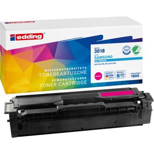 Edding Kompatibel für Samsung CLT-M504S, 1800 Seiten, magenta  Toner EDD-3018