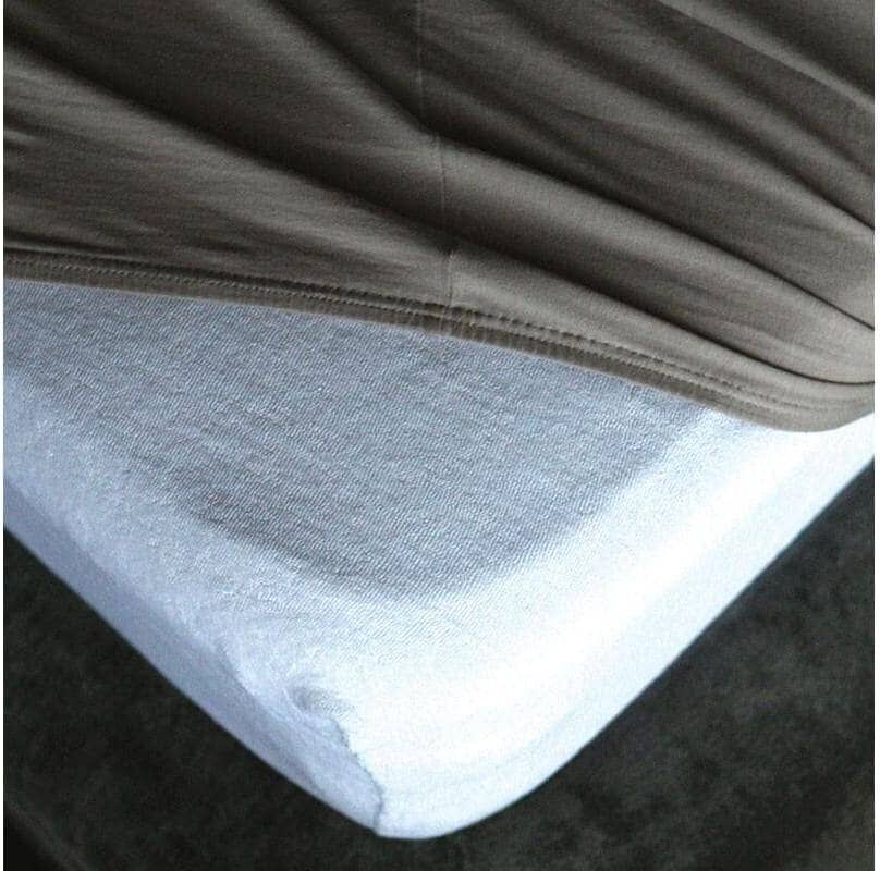 Matratzenschutzbezug "Home Fixmolton Frottee", weiss (weiß), B:200cm L:200cm, Obermaterial: 100% Baumwolle, Matratzenzubehör, Matratzenschutzbezug weiß B/H/L: 200cm x 200cm