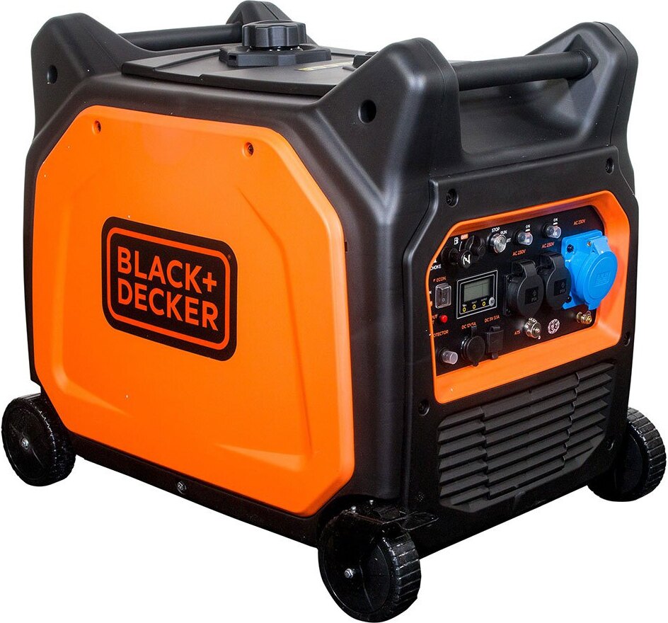 Black & Decker 6500w Wechselrichter-stromgenerator Orange One Size / EU Plug Orange One Size