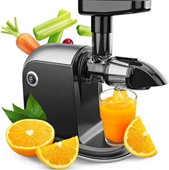 Slow Juicer Elektrische Fruitoogst Zwart