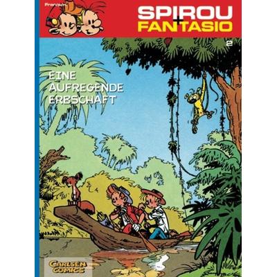 Spirou und Fantasio 2: Eine aufregende Erbschaft, Taschenbuch von André Franquin, Carlsen, 978-3-551-77202-2
