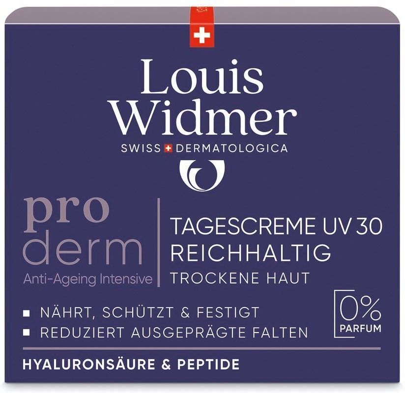 Louis Widmer Widmer proderm Tagescreme UV 30 reichhaltig o.P. 2x 2x50 ml Creme