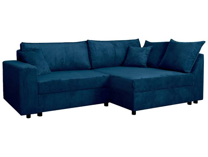 Z2 Ecksofa BREMEN, blau, Cord