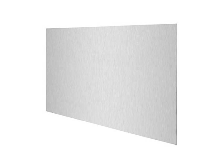 Compactor Crédence adhésive pour cuisine 90 x 50 cm\, aimantée Crédence en inox brossé\, aimantée\, anti projections. 90 x 50 cm. Protection murale pour plaque de cuisson.