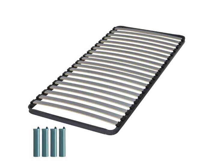 Sommier + jeu de pieds 80x190 Epsilon 20 lattes