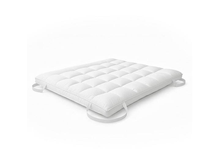 The White Stone Topper 120x190 cm mit Wattefüllung von 1000 g/m², Weiß, H2 + H3, Füllung: Schaumstoff, 120x190 cm, antibakteriell, Schlafzimmer, Matratzen, Topper