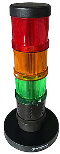 Werma Signaltechnik SignalSet CO2-Anzeige 649.000.10 Rot, Gelb, Grün 1 Set