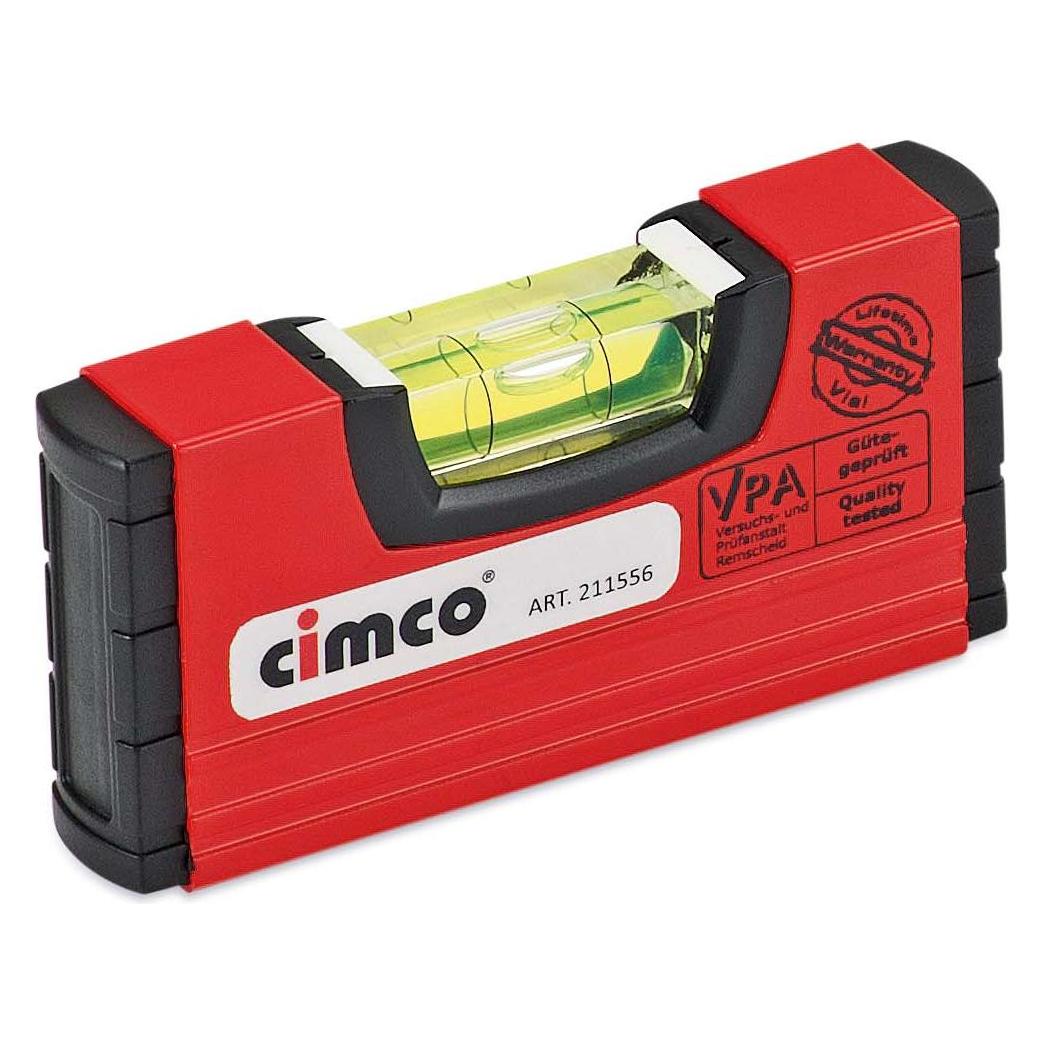 Cimco Mini-Wasserwaage 100 mm (10 cm) (211556)