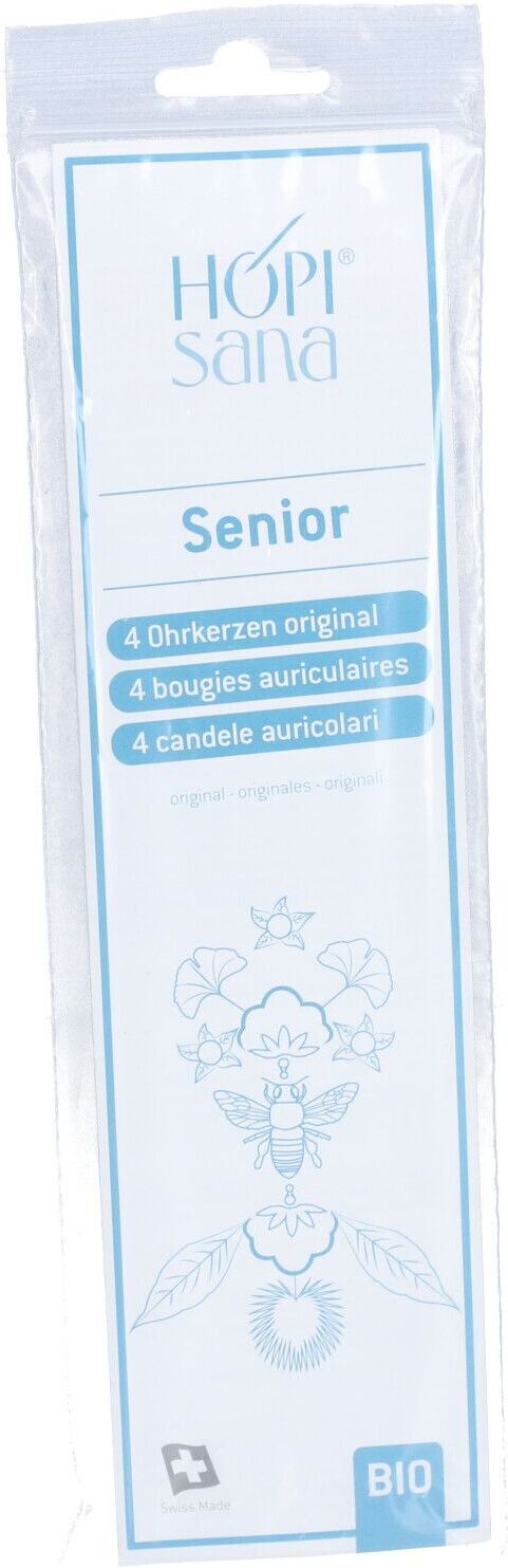 Hopisana Ohrenkerzen blau Geräusche 4 Stk St Sonstige
