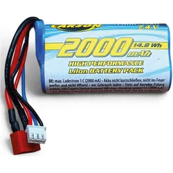 Carson 7,4V/2000mAh LiIon Akku Wave Racer Jet (2000 mAh, 7.40 V)