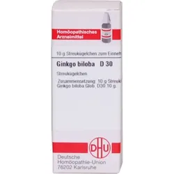GINKGO BILOBA D 30 Globuli 10 g