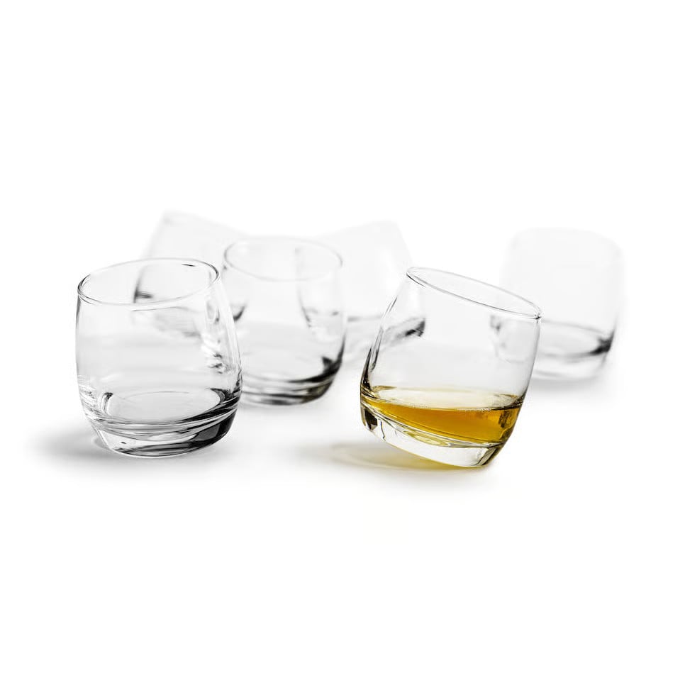 Sagaform Bar whiskey glas 6-pack