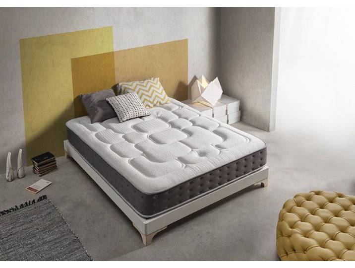 SIMPUR RELAX - Matelas - ROYAL TOP ViscoGraphene - 160x190 - Epaisseur 30 cm - Thermo-regule - Independance de couchage