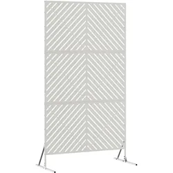vidaXL, Sichtschutz, Quconilla (Diagonale Linien) (100 cm)
