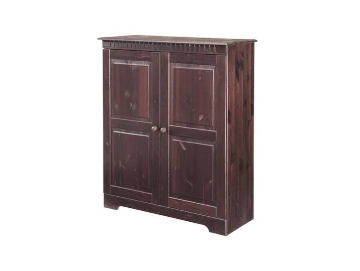 Cubrix-armoire 2 Portes Havane/laque